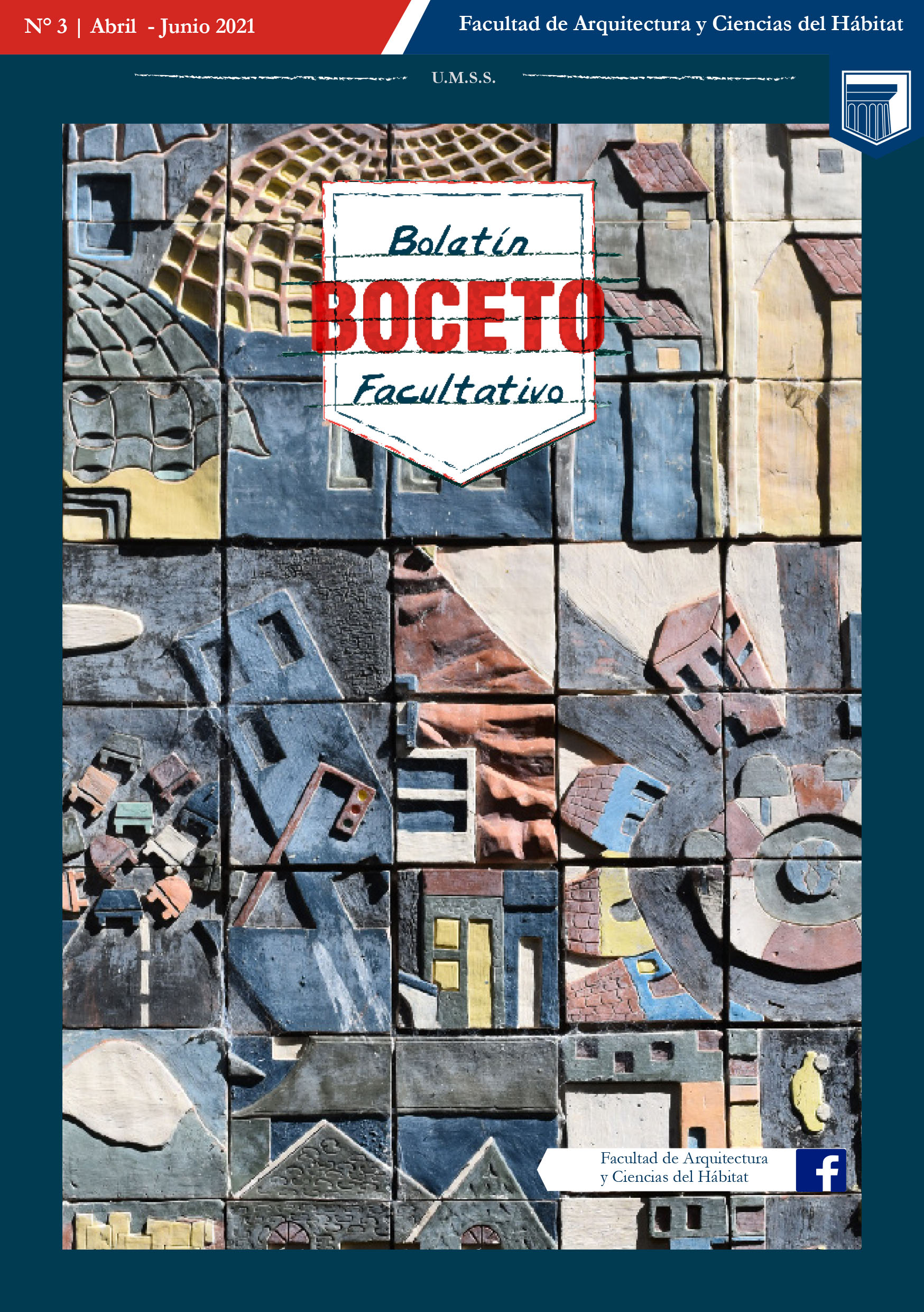 Boletín facultativo BOCETO Nº 3, Abril – junio – 2021