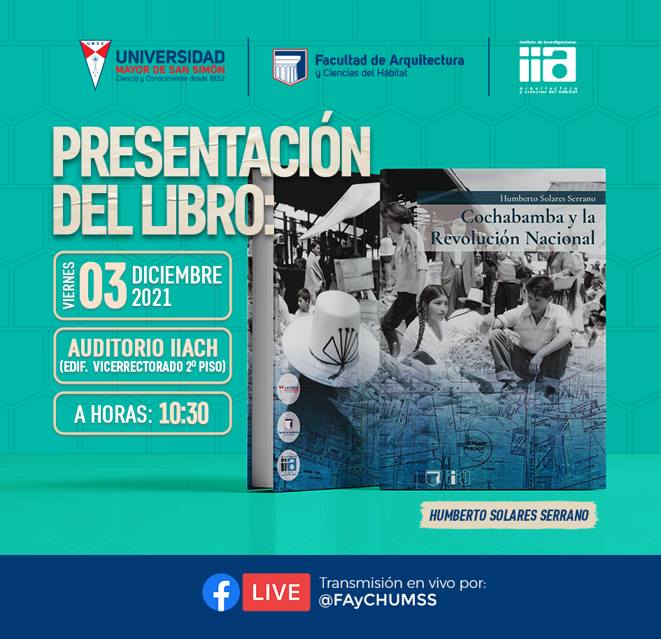 Presentación del libro «Cochabamba y la Revolución Nacional» IIACH