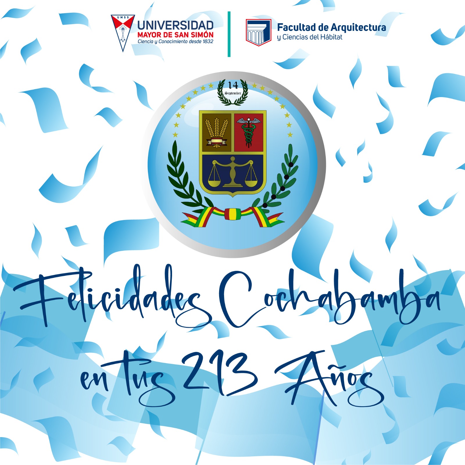 Aniversario del Departamento de Cochabamba 14 de septiembre